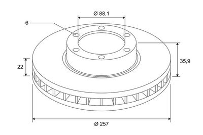 DISC FRANA VALEO 186488 3