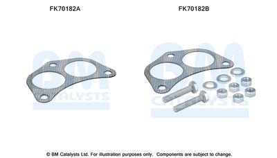 Монтажен комплект, изпускателна тръба BM Catalysts FK70182