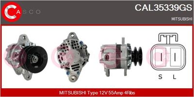 Генератор CASCO CAL35339GS для MITSUBISHI L300