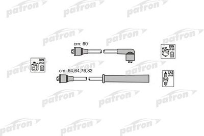 Комплект проводов зажигания PATRON PSCI1007 для FORD P