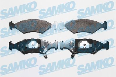Комплект тормозных колодок, дисковый тормоз SAMKO 5SP737 для KIA SEPHIA