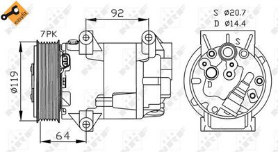 Compressor, air conditioning 32424