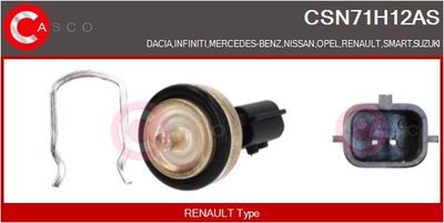 Snímač, teplota chladiva CASCO CSN71H12AS