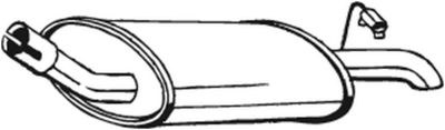 BOSAL Einddemper (154-929)