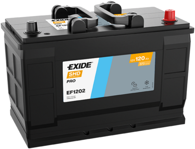 STARTERBATTERIE EXIDE EF1202
