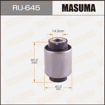 MASUMA RU-645 Сайлентблок рычага  для NISSAN PATHFINDER III (R51) 3.0 dCi