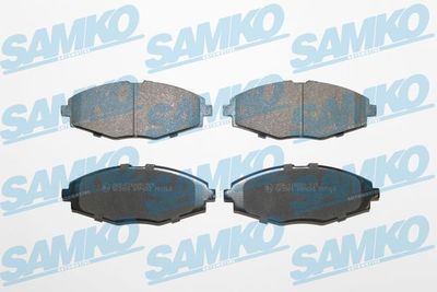 Комплект тормозных колодок, дисковый тормоз SAMKO 5SP693 для CHERY QQ
