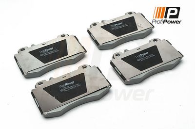 stabdžių trinkelių rinkinys, diskinis stabdys 1B1143 ProfiPower
