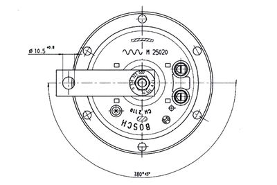 CLAXON BOSCH 0320202007