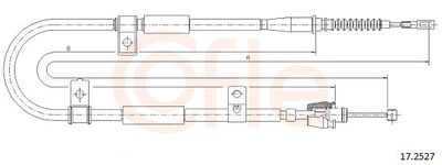 CABLU FRANA DE PARCARE COFLE 172527