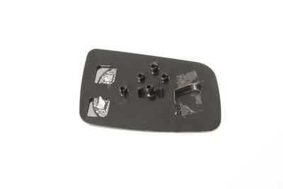Zijspiegel glas Links (asferisch, met verwarming) past: OPEL ASTRA G 02.98-12.09