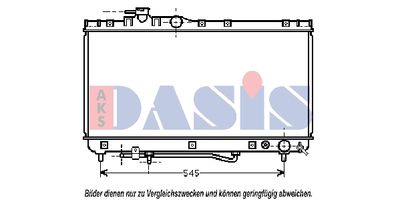 RADIATOR RACIRE MOTOR AKS DASIS 210101N