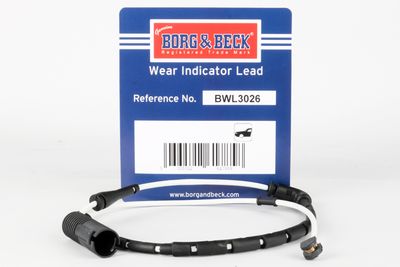 предупредителен контактен сензор, износване на накладките BORG & BECK BWL3026