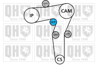 SET CUREA DE DISTRIBUTIE QUINTON HAZELL QBK875 1