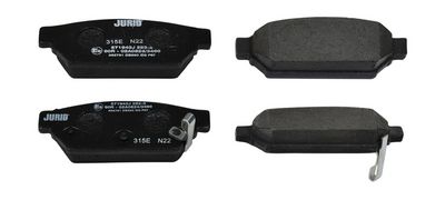 BREMSBELAGSATZ SCHEIBENBREMSE