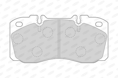 set placute frana,frana disc BERAL 2129122220