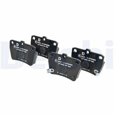 Remblokken set Achter , past: CHERY TIGGO  TOYOTA RAV 4 II 1.6-2.4 05.00-10.16