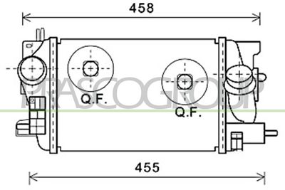 INTERCOOLER COMPRESOR PRASCO OP354N002