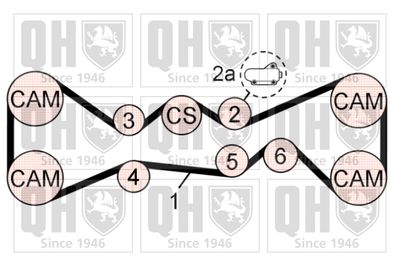 SET CUREA DE DISTRIBUTIE QUINTON HAZELL QBK771 1