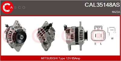 GENERATOR / ALTERNATOR CASCO CAL35148AS