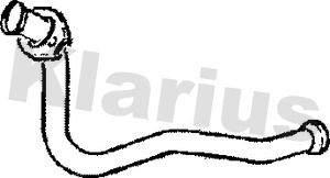 Rura wydechowa KLARIUS 110145