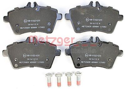SET PLACUTE FRANA FRANA DISC METZGER AUTOTEILE 1170053 1