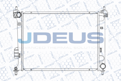 Радиатор, охлаждение двигателя JDEUS M-0540370 для HYUNDAI i20