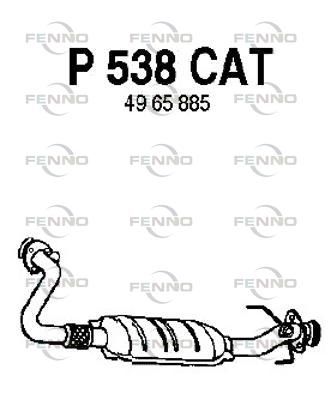 FENNO P538CAT Каталізатор 