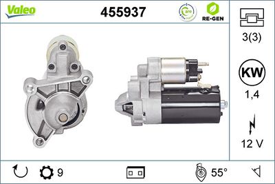 STARTER VALEO 455937