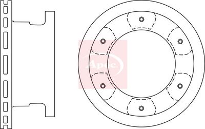 APEC Brake Disc DSK2743