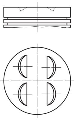 Zuiger - 0026801 - MAHLE