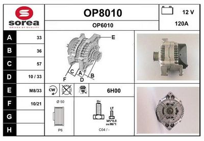 GENERATOR SNRA OP8010