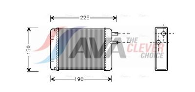 SCHIMBăTOR DE CăLDURă îNCăLZIRE HABITACLU