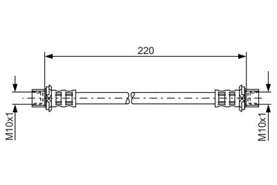 BOSCH Bremsschlauch