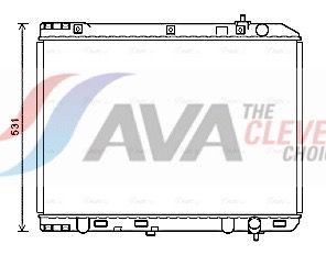 Radiateur, refroidissement du moteur AVA Clever Choice