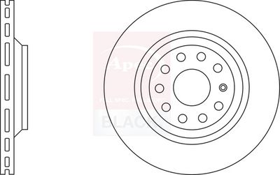 APEC Brake Disc DSK2460B