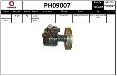 HYDRAULIKPUMPE LENKUNG EAI PH09007