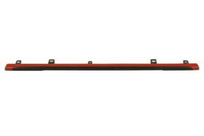 Bumper valance Voor (red/zwart) past: SUBARU FORESTER SK 04.18-12.21