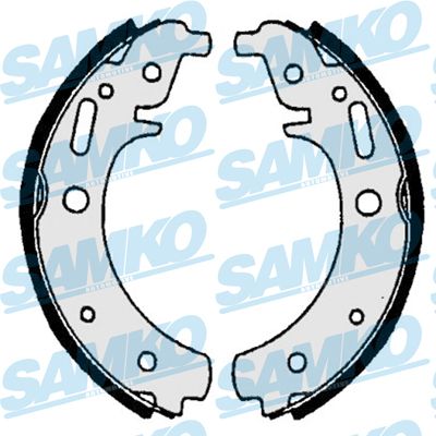 Комплект тормозных колодок SAMKO 86920 для TRABANT P
