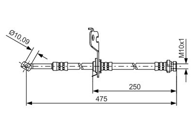 Brake Hose 1 987 481 392