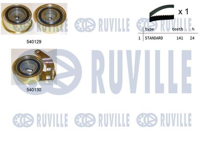 Комплект ремня ГРМ RUVILLE 550192 для OPEL CALIBRA