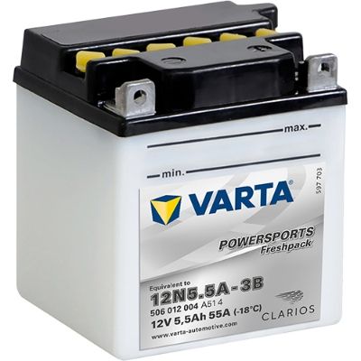 506012004A514 VARTA Стартерная аккумуляторная батарея