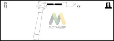 Комплект проводов зажигания MOTAQUIP LDRL914 для SUZUKI SWIFT