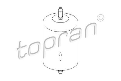 401 032 TOPRAN Топливный фильтр