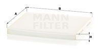 MANN-FILTER CU 24 004 Фільтр салону для KIA (Киа)