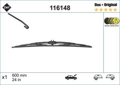 Wiper Blade 116148