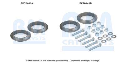 Монтажен комплект, изпускателна тръба BM Catalysts FK70441