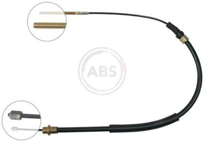 Cable Pull, parking brake K10058