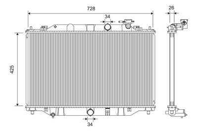 RADIATOR RACIRE MOTOR