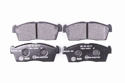 Комплект тормозных колодок, дисковый тормоз HELLA PAGID 8DB 355 015-731 для MITSUBISHI i